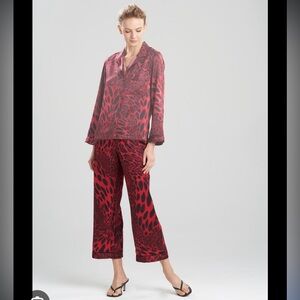 Natori leopard red lux PJ’s